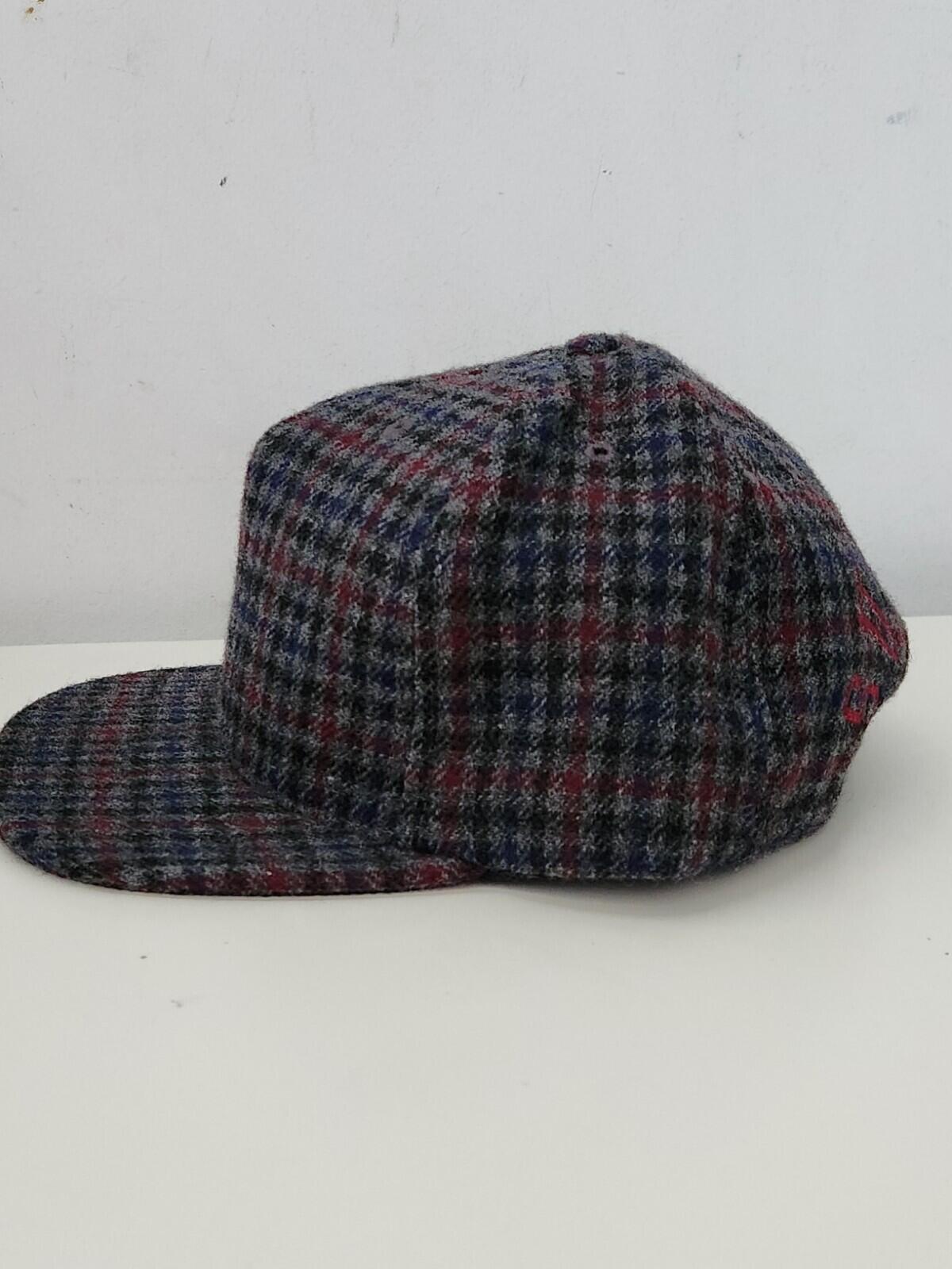 FW14 Supreme Tweed Back Arc  5-panel cap Wool hat Rare Vintage 2014