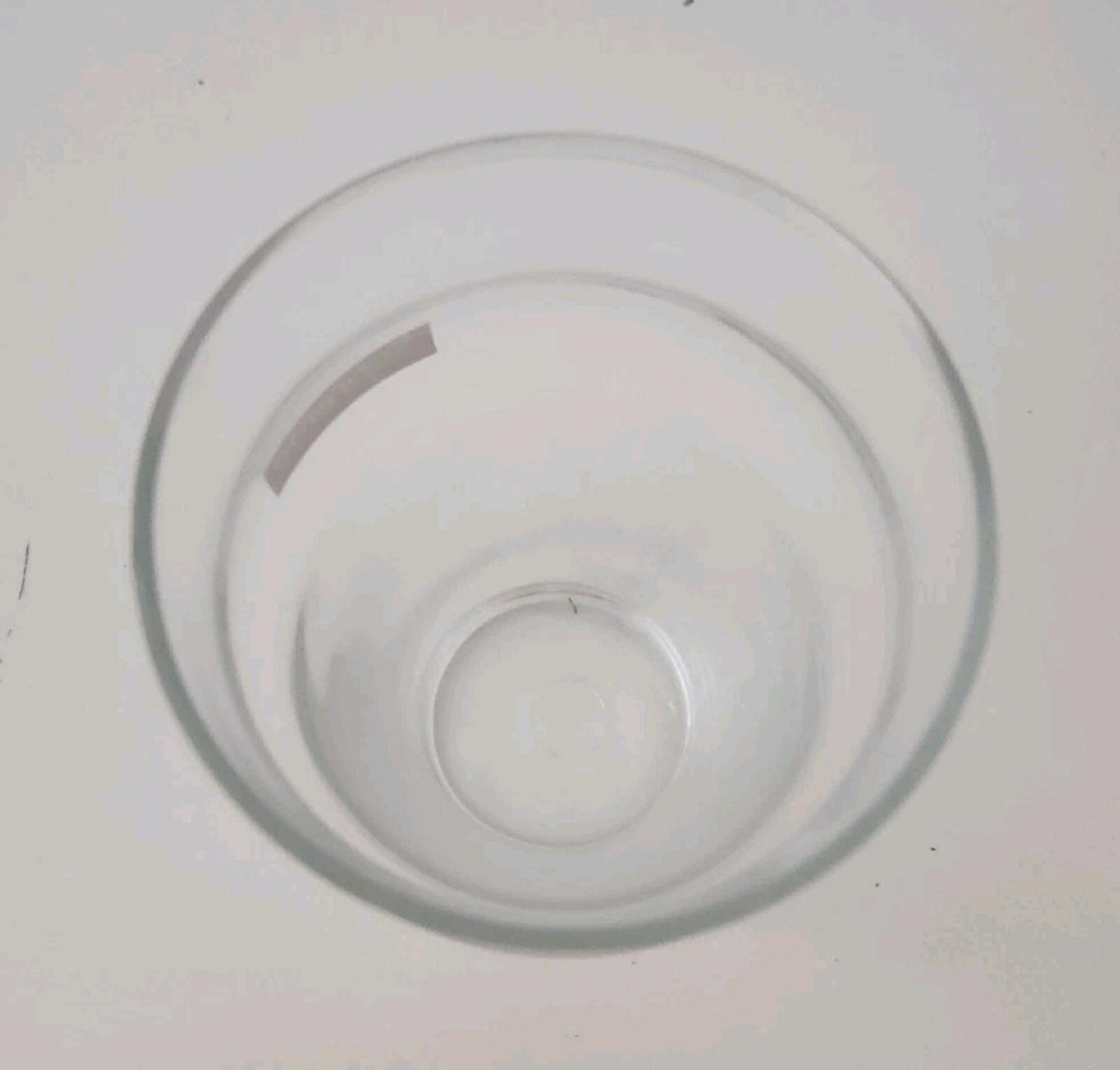 SS13 Supreme Pint Glass clear small red box logo Accessory Vintage 2013 Beer
