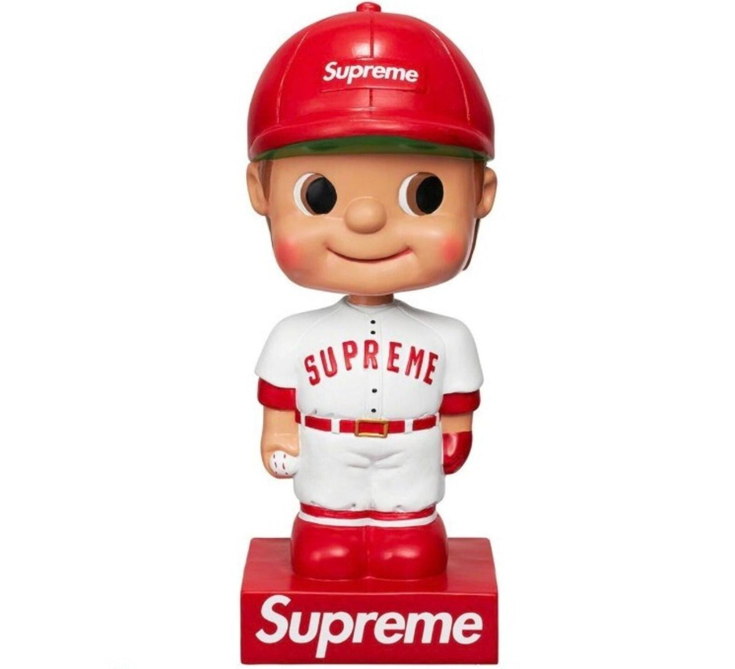 SS23 Supreme Bobblehead rojo regalo de Navidad accesorio para coche