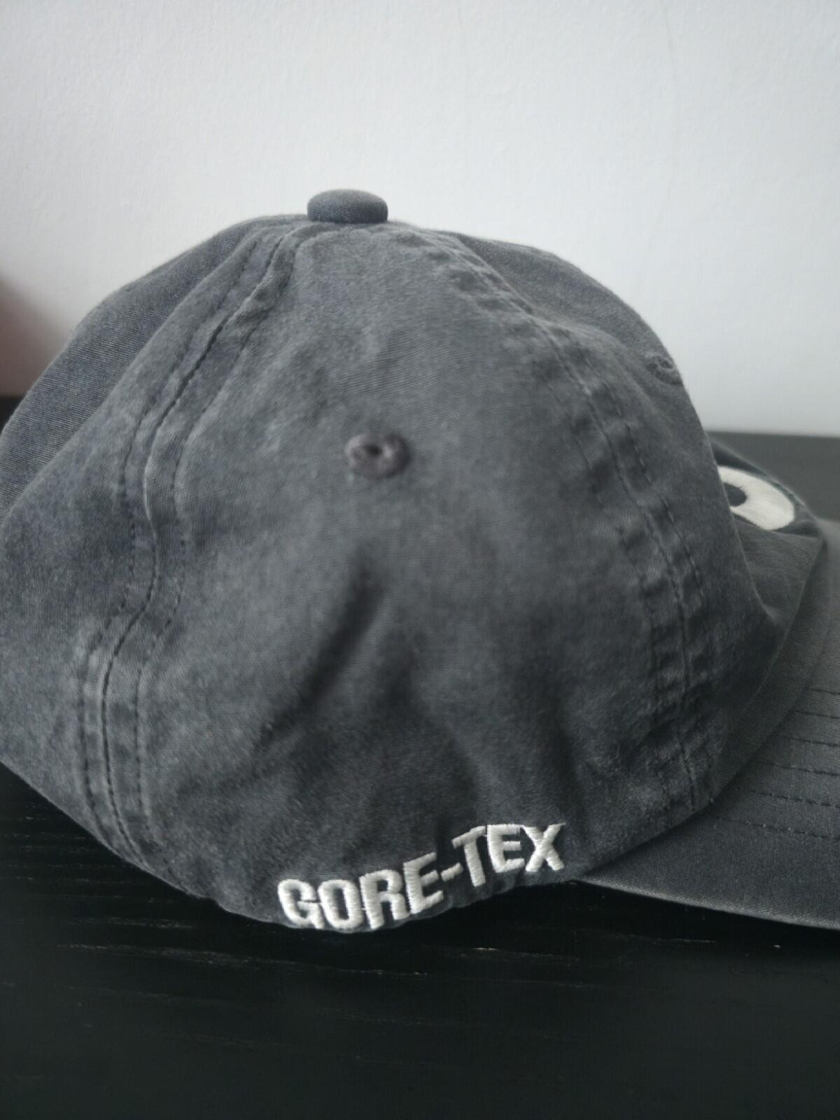 Gorra de 6 paneles FW20 Supreme GORE-TEX S Logo Negro Lavado