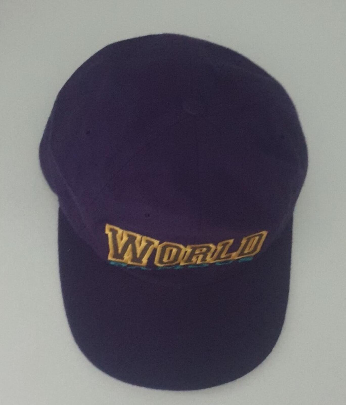FW15 Supreme World Famous 6-panel Cap Purple