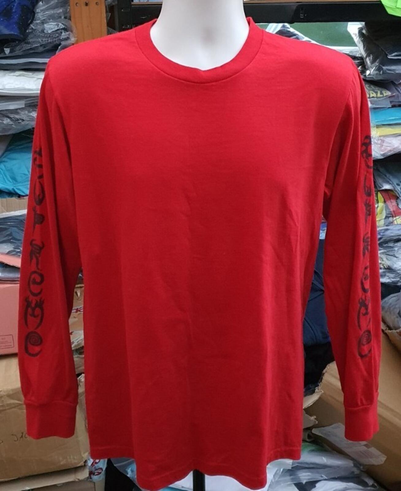 SS21 Supreme Clayton Patterson L/S Tee Red Size S