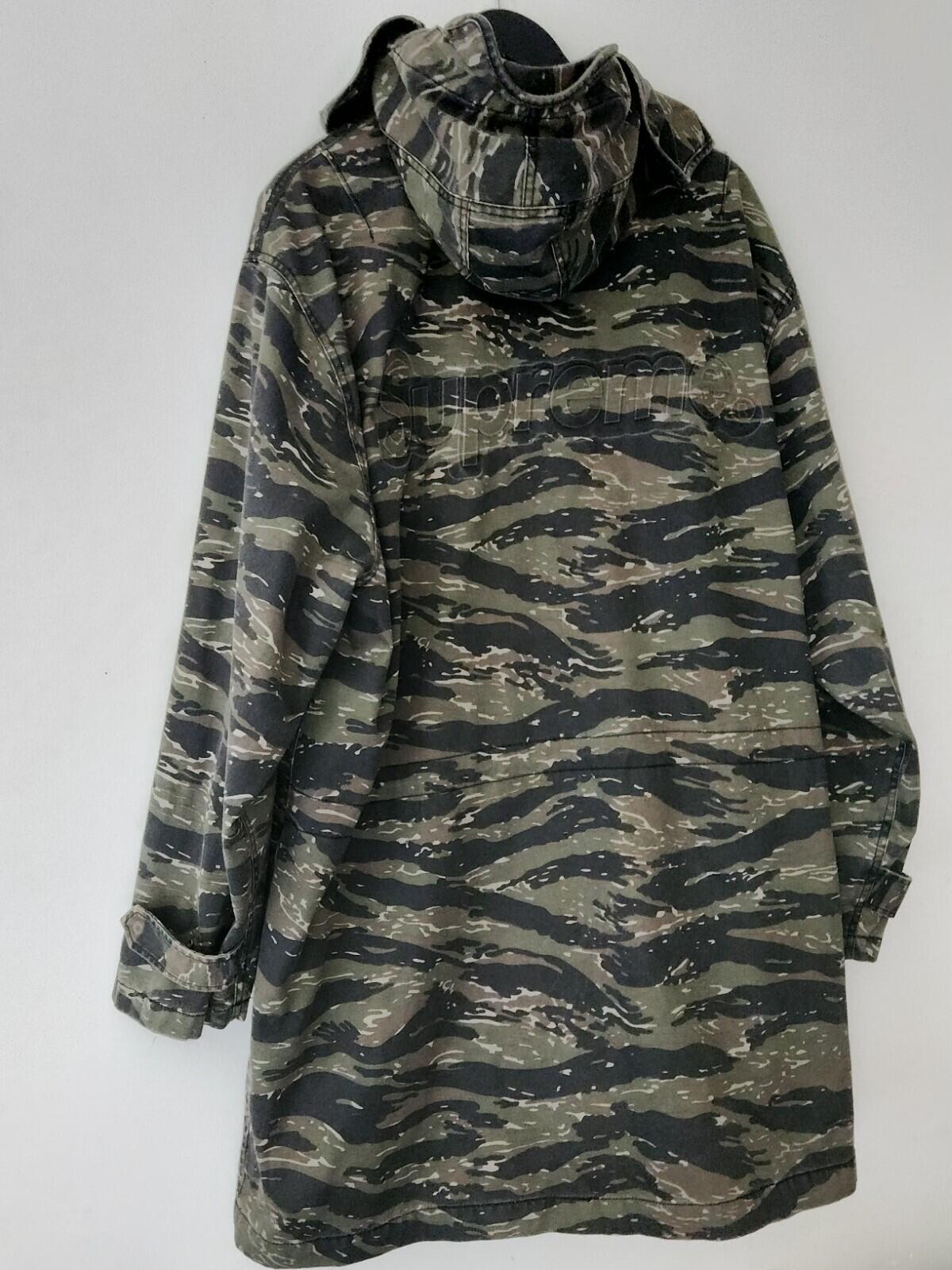 SS21 Supreme Hooded Facemask Parka Tigerstripe Camo Size XL