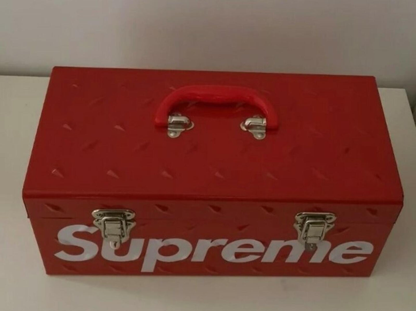 FW18 Supreme Diamond Plate Tool Box Metal Accessory