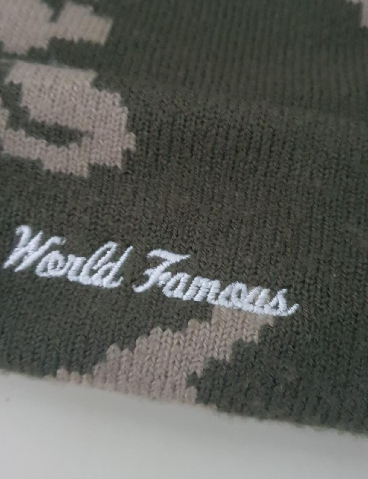 FW21 Supreme New Era box logo beanie olive Russian camo Hat