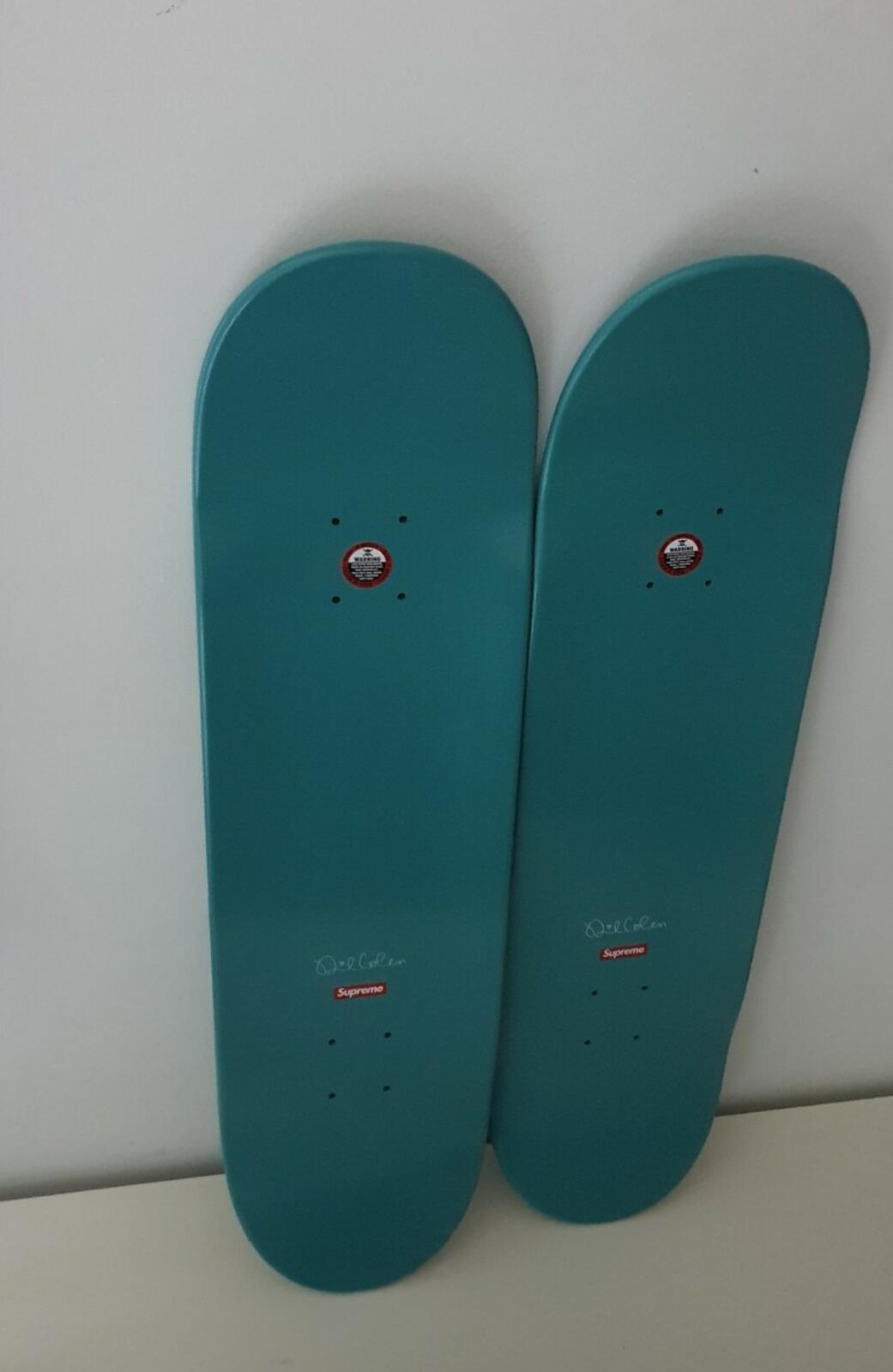 SS21 Supreme x Dan Colen F UCK Skateboards Decks Full Set Candle