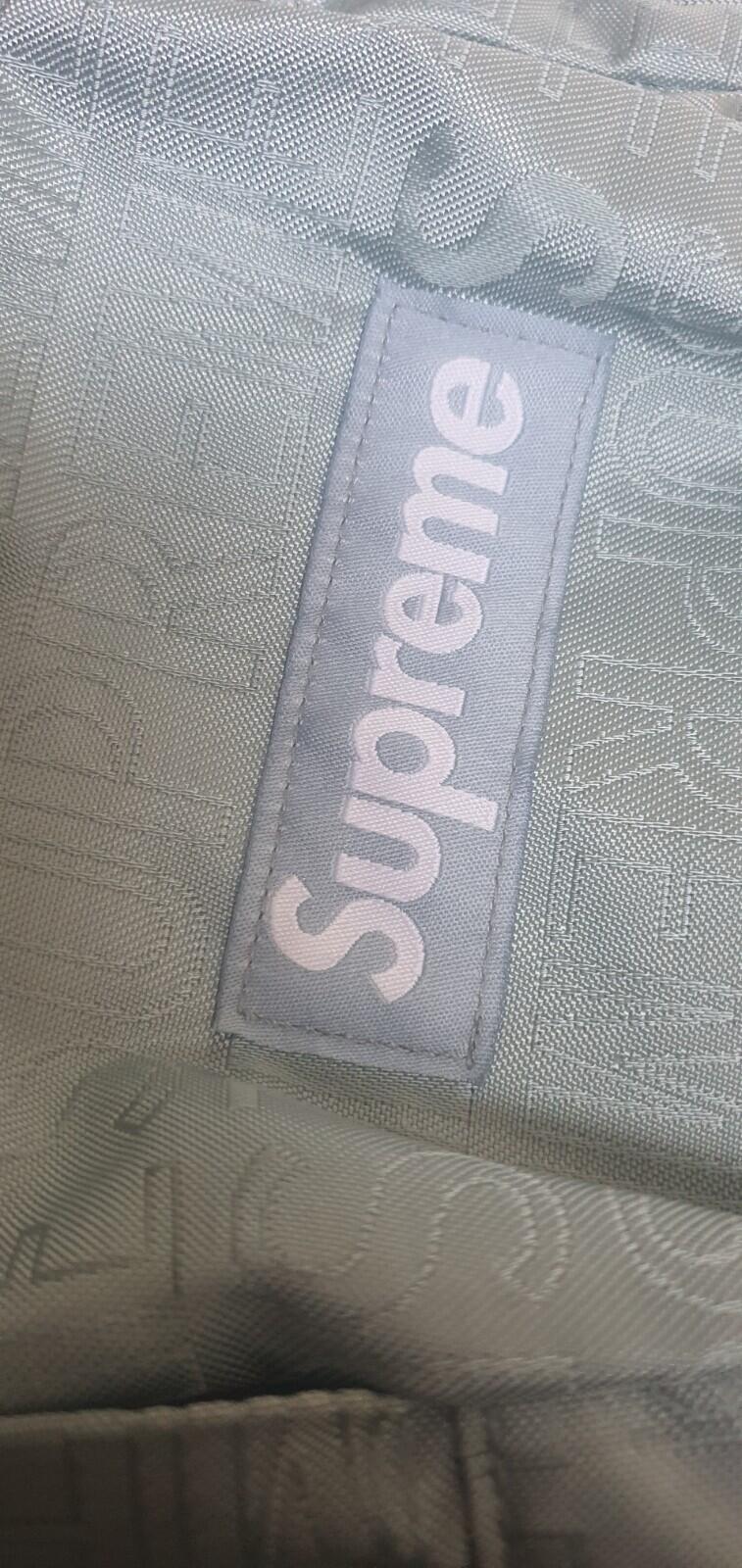 SS19 Supreme Umhängetasche Eisblau Cordura-Gewebe Hellblau