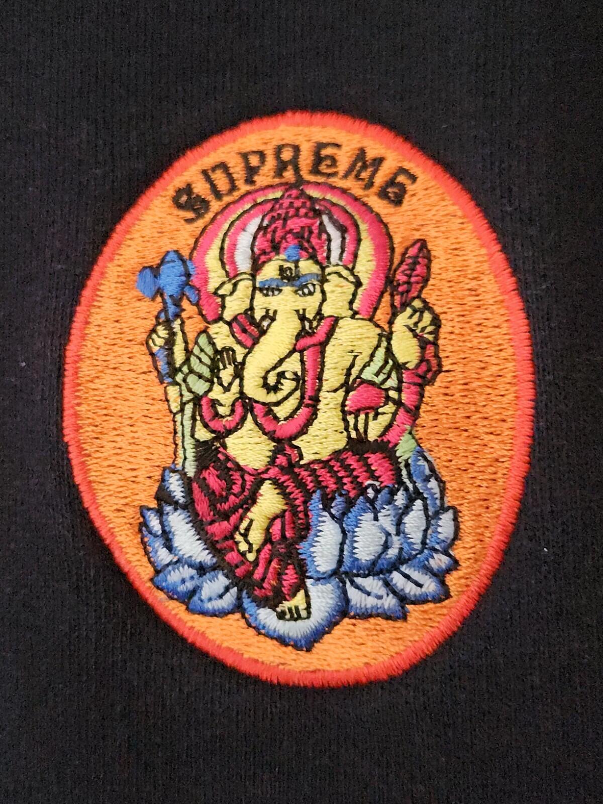 SS18 Supreme Ganesh navy crewneck size L large sweatshirt