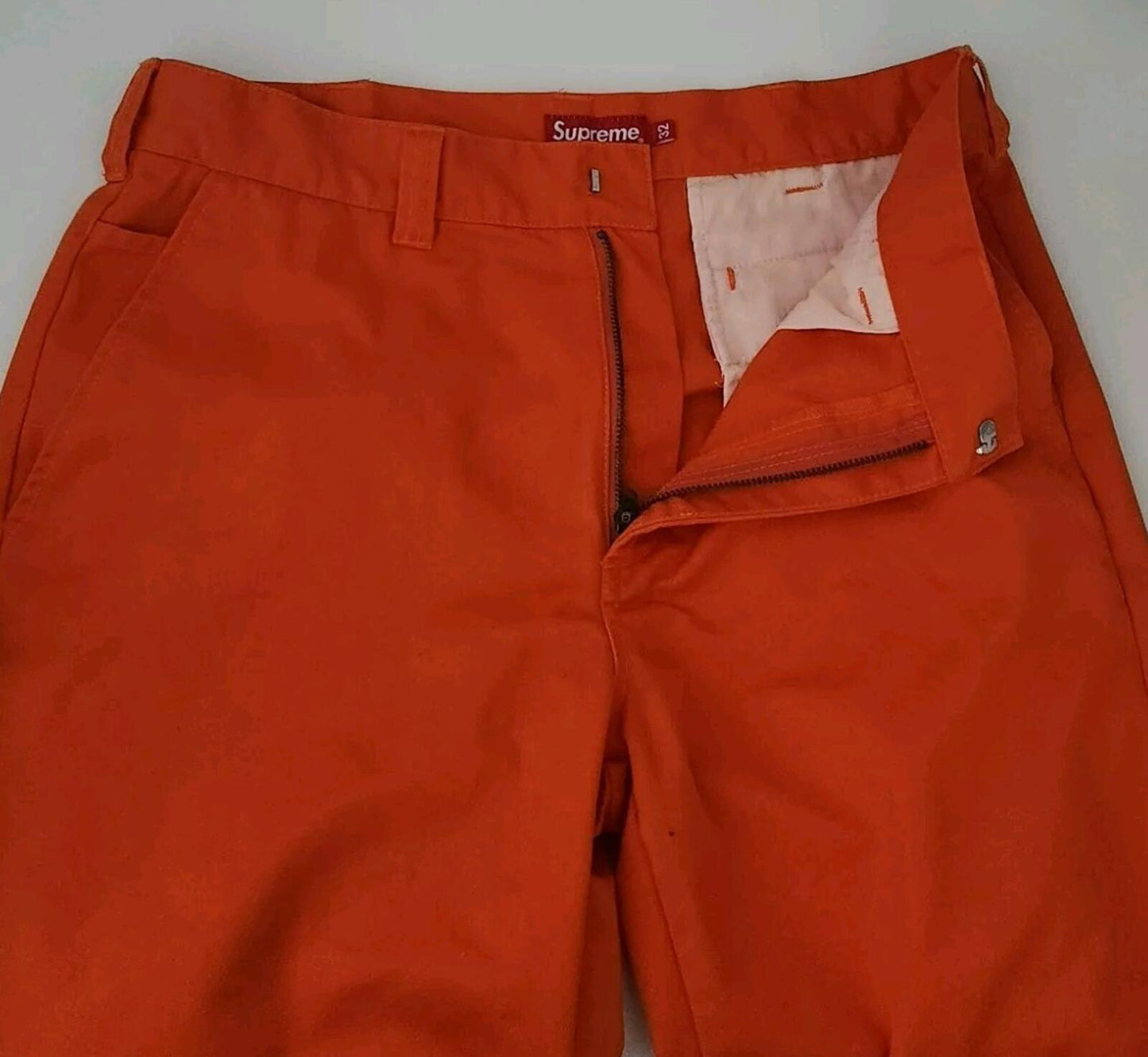FW21 Supreme work pant size 32 Orange trousers pants W32 L32