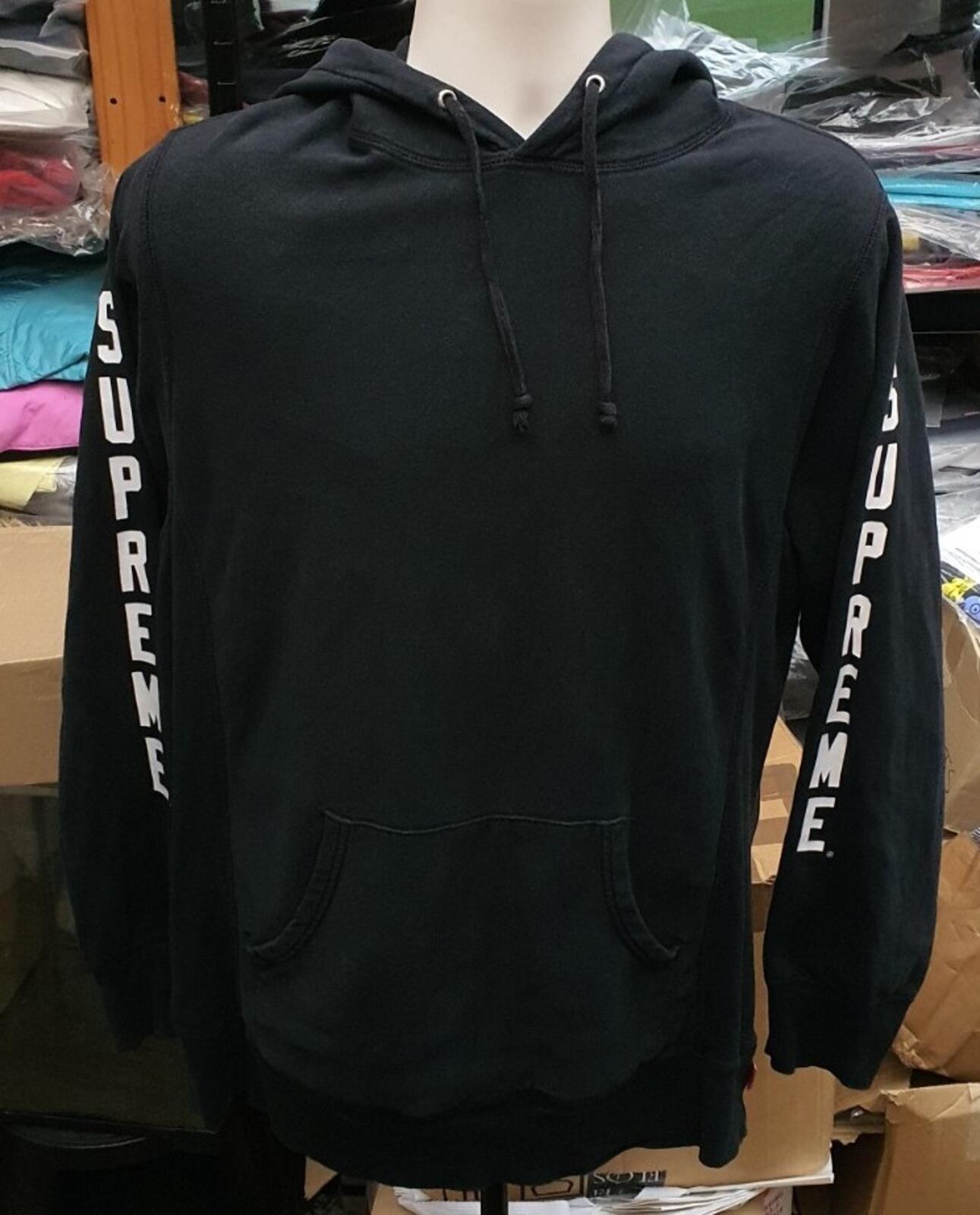 SS11 Supreme x Thrasher Hooded Sweatshirt Black Size M