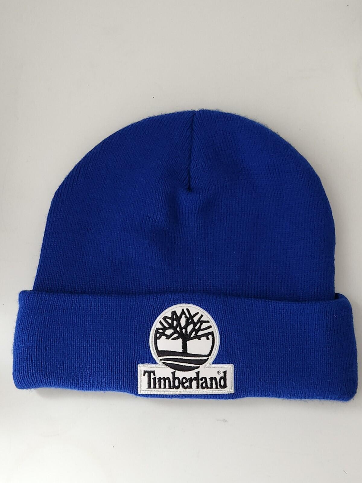 FW16 Supreme x Timberland beanie Royal Blue Hat