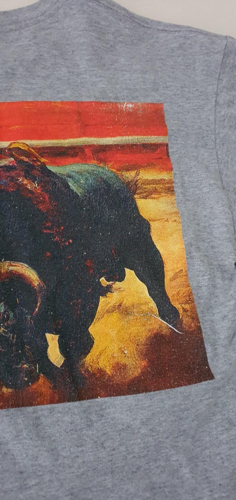 SS11 Supreme Matador tee heather grey T-shirt M medium vintage 2011 Bull Rare
