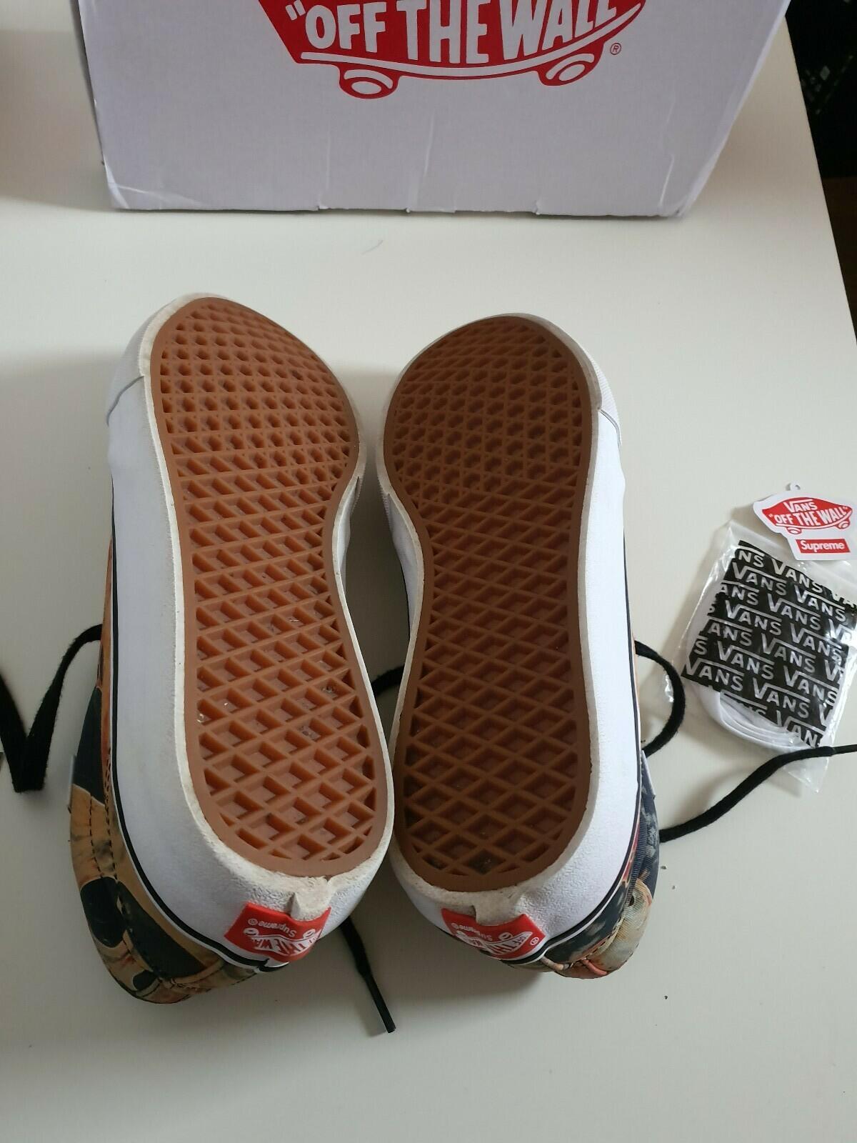 FW17 Supreme Vans Andres Serrano Blood and Semen Chukka UK 10 US 11 EUR 44.5
