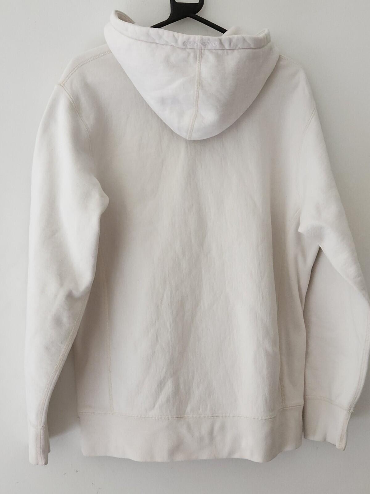 FW19 Supreme Delta Logo hooded sweatshirt Size M Medium Hoodie Natural