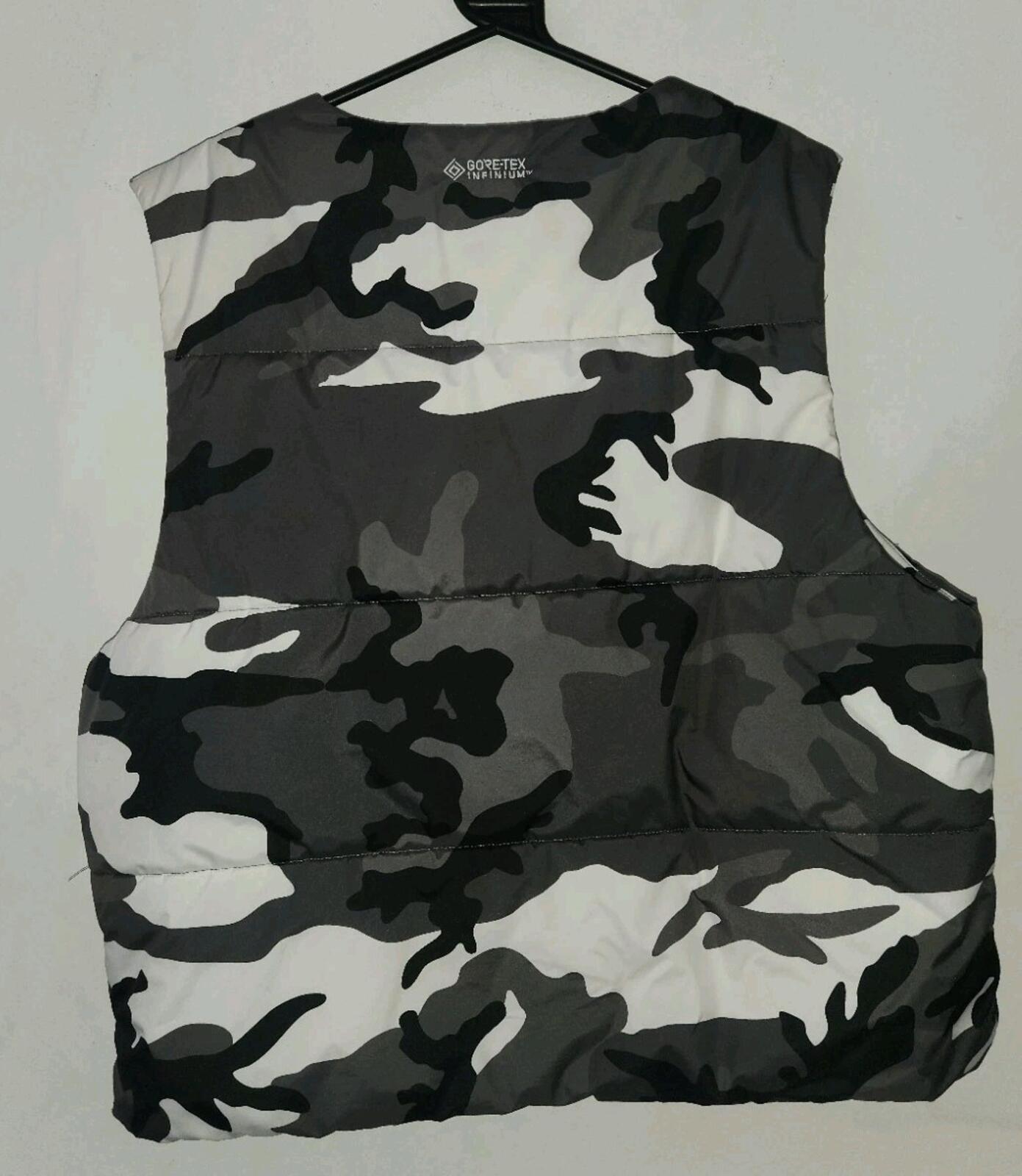 FW22 Supreme Windstopper Weste Schneetarn Größe M GORE-TEX Wasserabweisend
