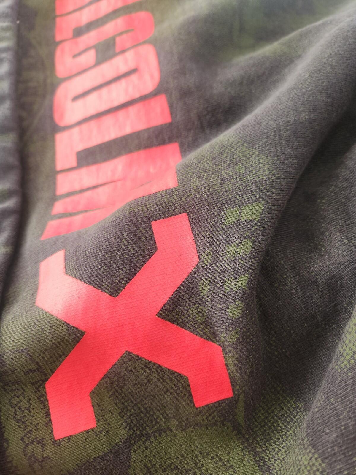 SS15 Supreme x Malcolm X Hooded Sweatshirt Size M BLEACHED