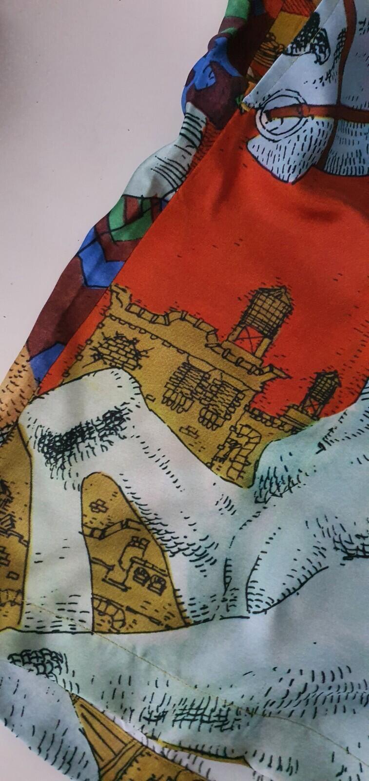 SS23 Supreme Ronin Silk Short Gold Size S