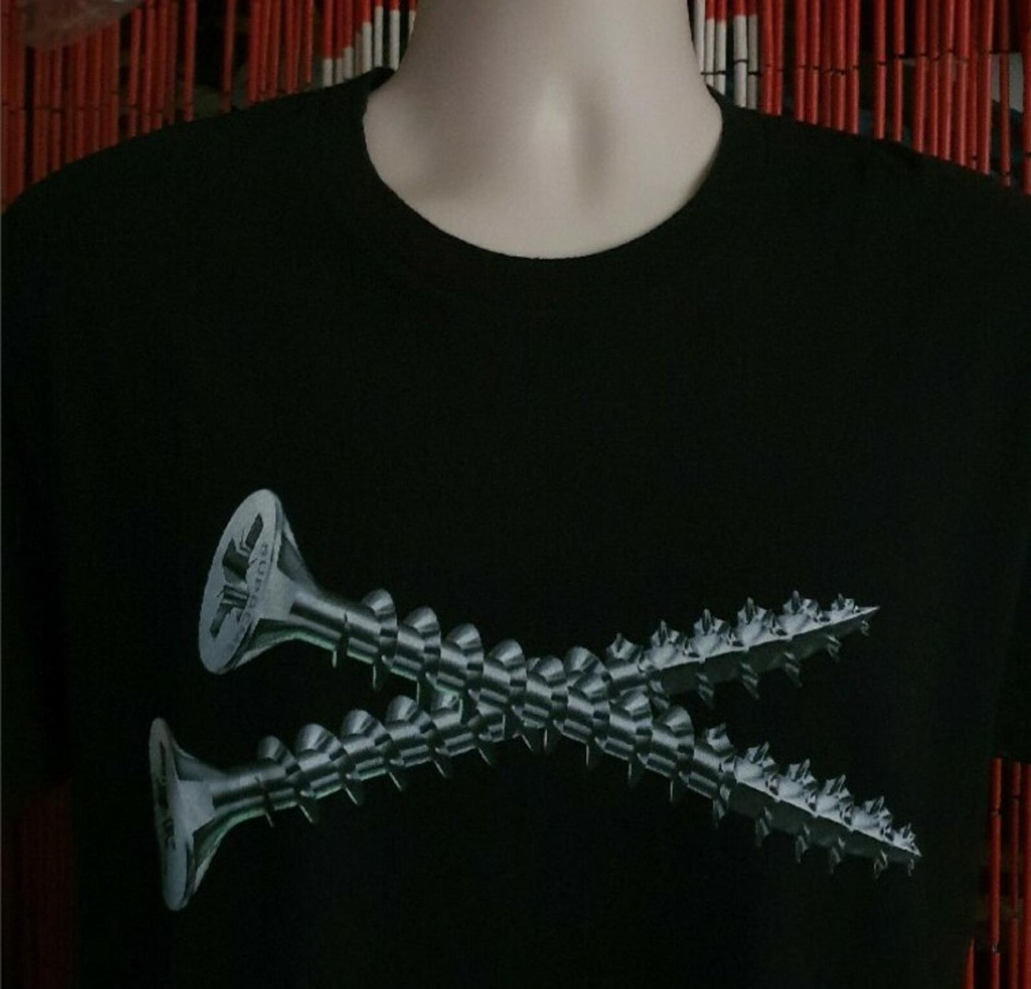 FW16 Supreme Screw Tee Negro Talla M