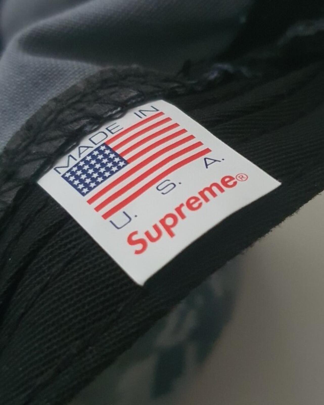 FW17 Supreme NYCO Twill camp cap Navy Digi Camo Hat box logo
