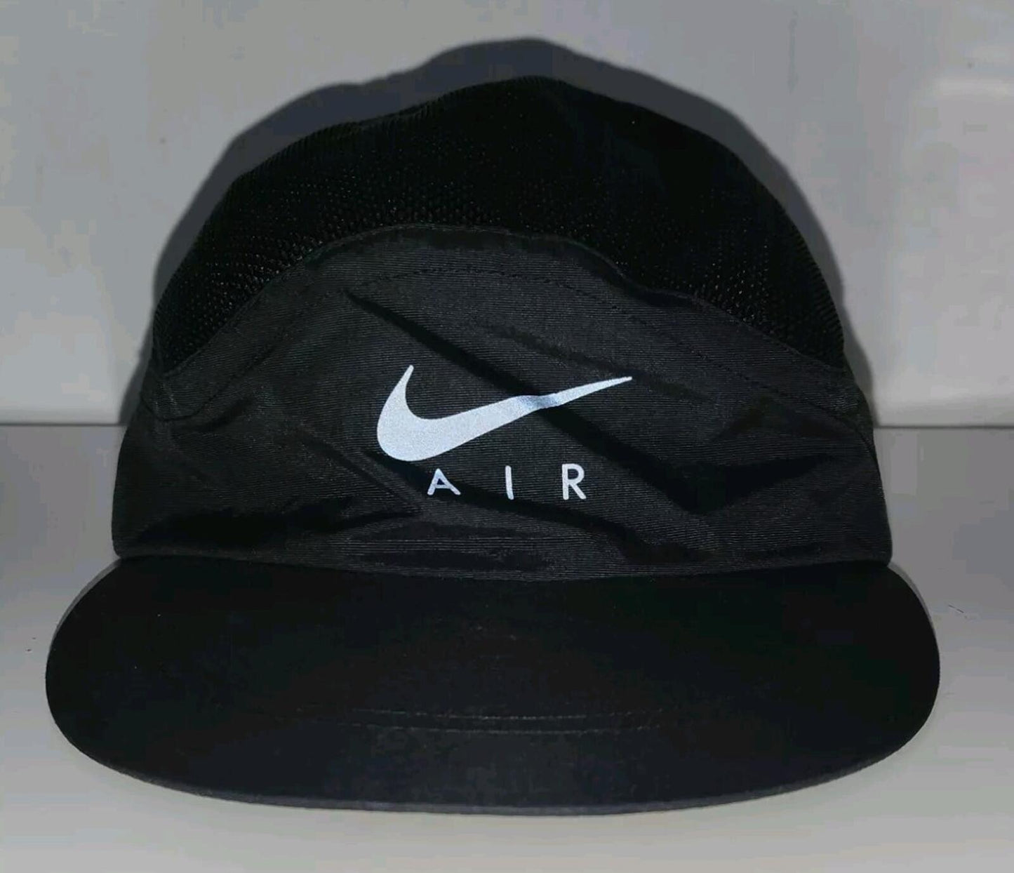 FW17 Supreme x Nike Trail running hat black cap 3M reflective Humara
