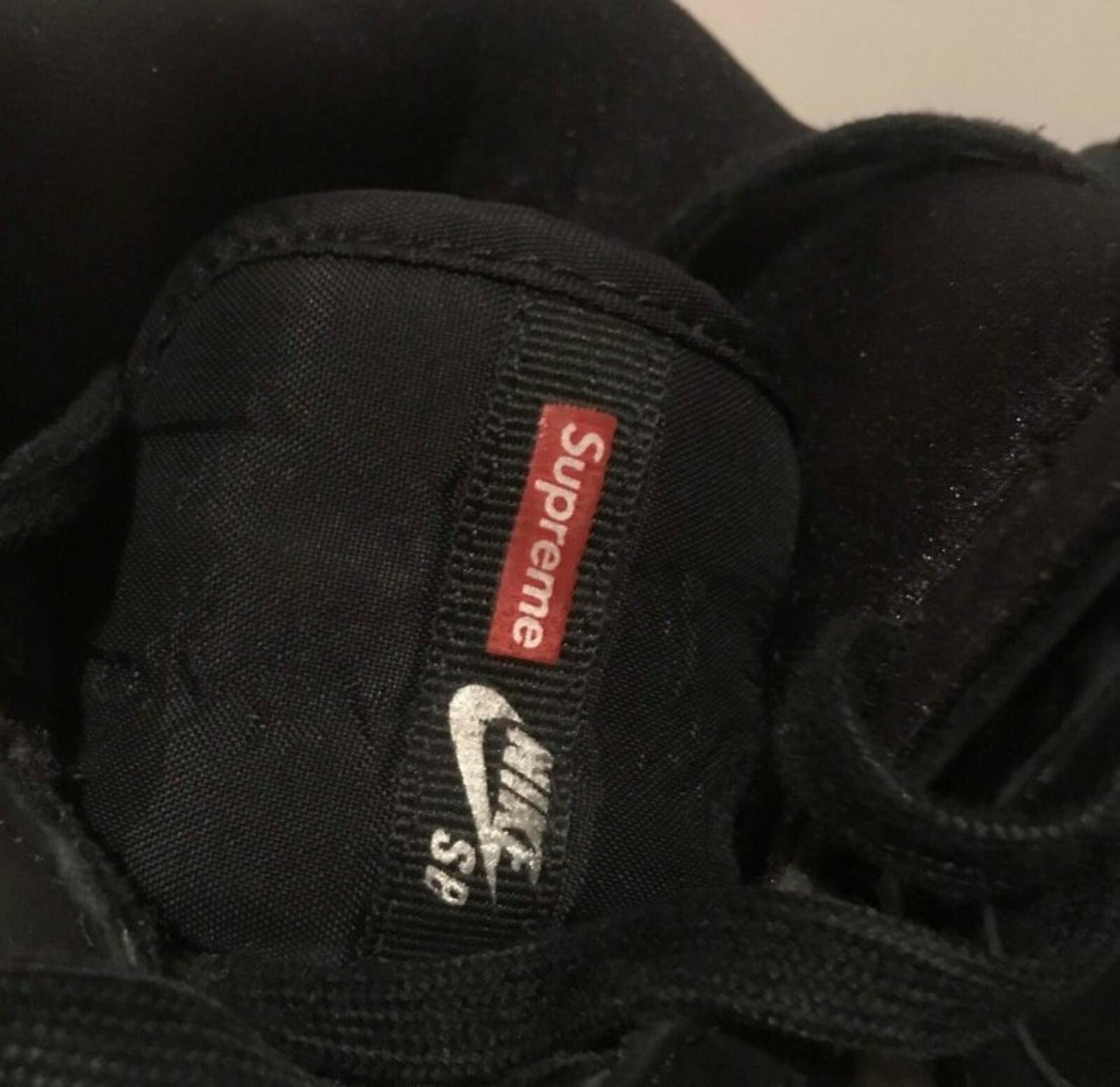 FW11 Supreme Nike Zoom Air 94 Hi black US 9.5 UK 8.5  EUR 43 trainers lot Rare