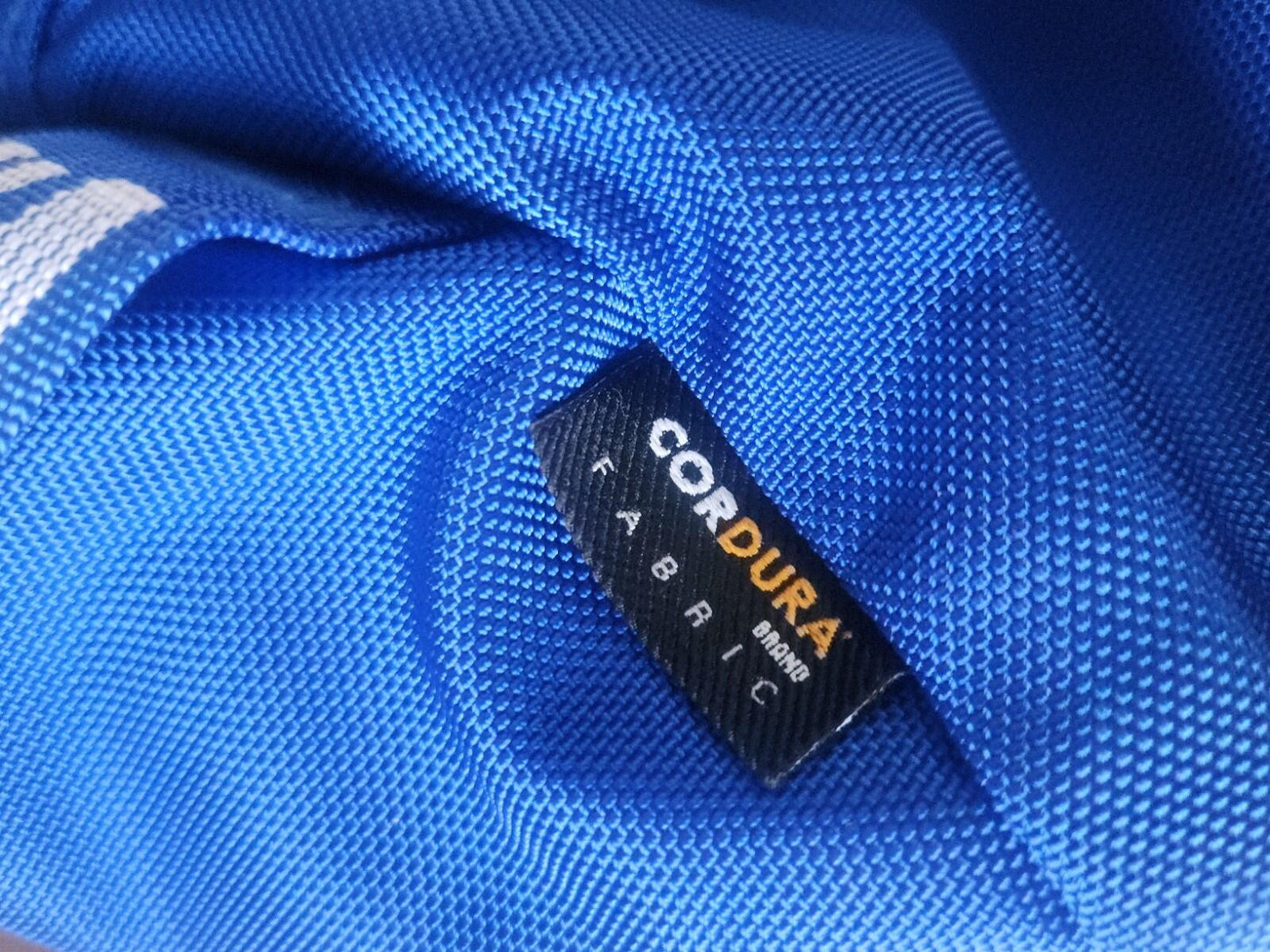SS18 Supreme large duffle bag royal cordura fabric blue duffel ripstop nylon