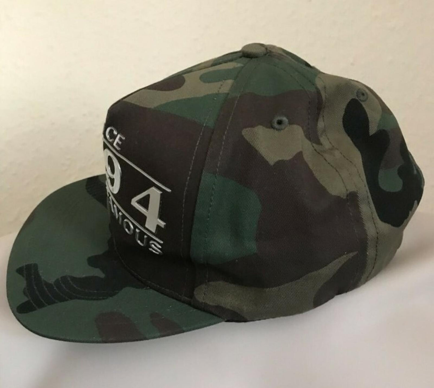 SS16 Supreme Way Back 5-panel Cap Woodland Camo
