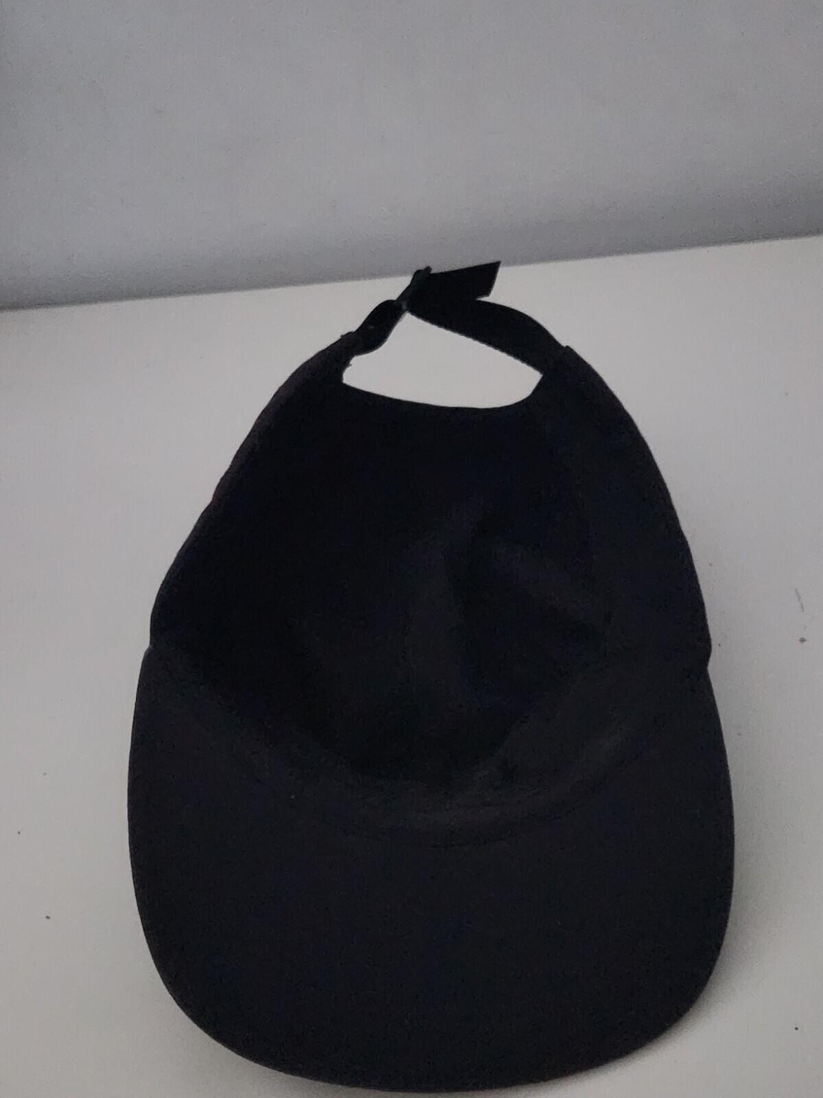 FW18 Supreme Snap Button Pocket Camp Cap black hat box logo