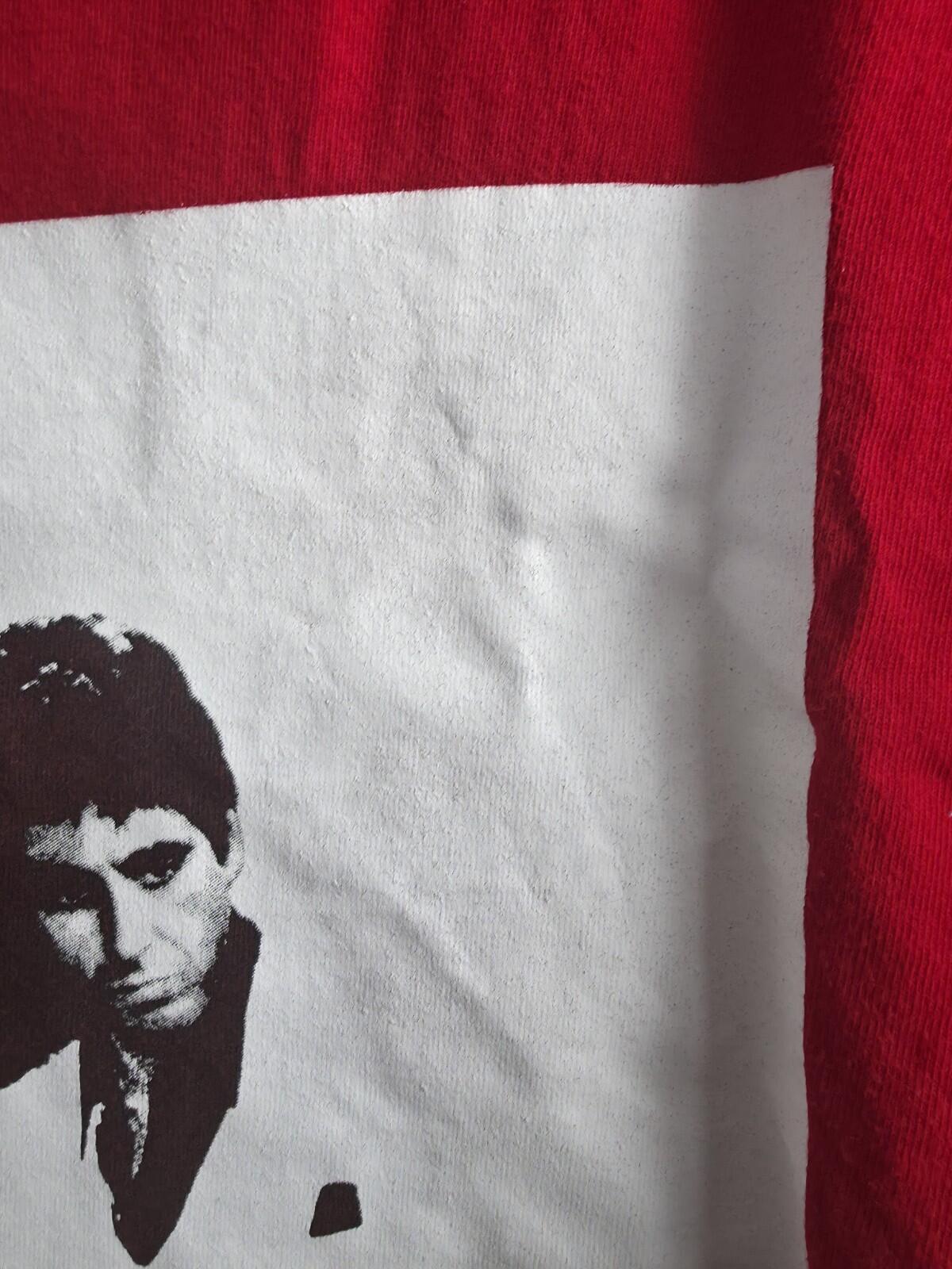 FW17 Supreme x Scarface Split Tee Red Size M