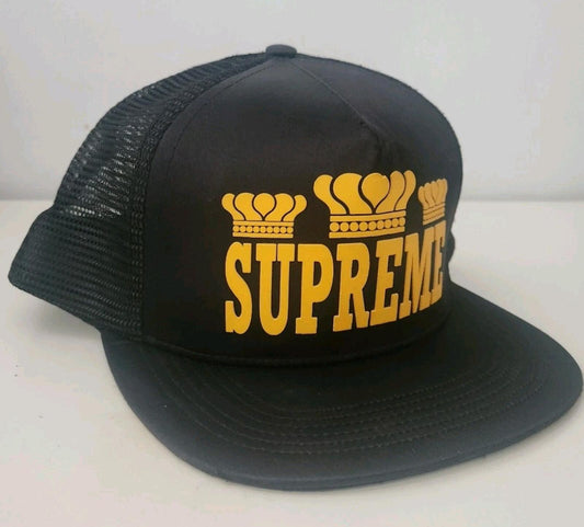 FW15 Supreme Champ Mesh Back 5-Panel Black