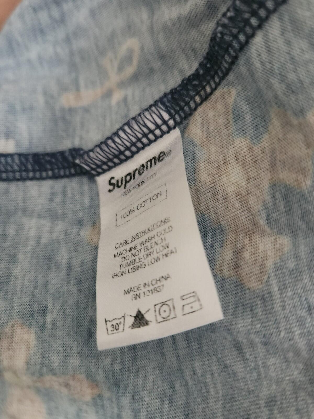 SS13 Supreme Crosses Tee size L large navy T-shirt 2013 vintage rare