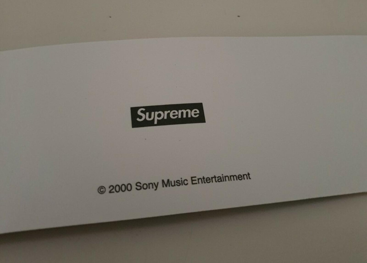 SS21 Supreme Prodigy Box-Logo-Aufkleber HNIC Mobb Deep