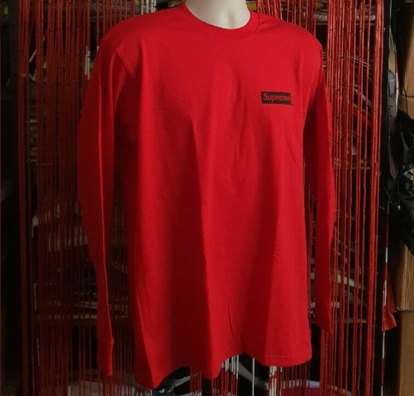 SS20 Supreme Sacred Unique L/S Tee Red Size M