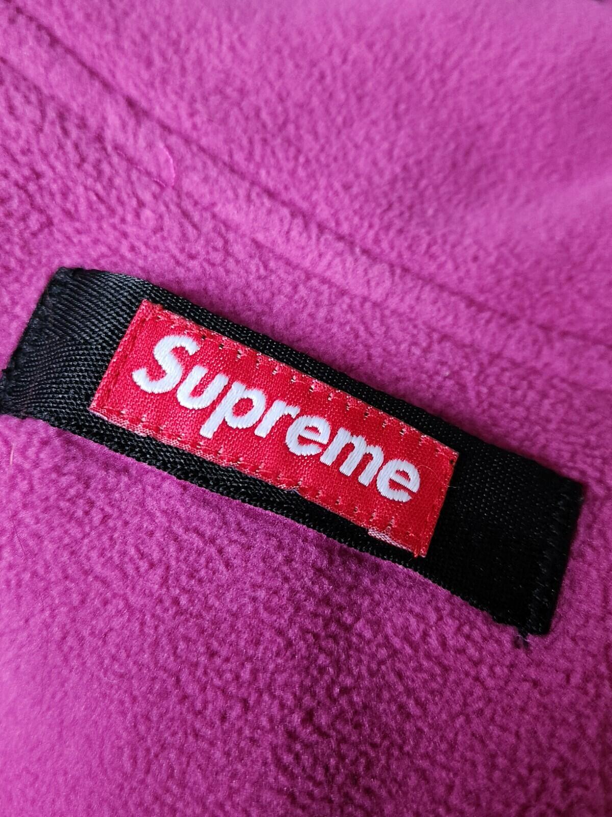 FW15 Supreme Polartec Fleece Weste Größe S Small pink
