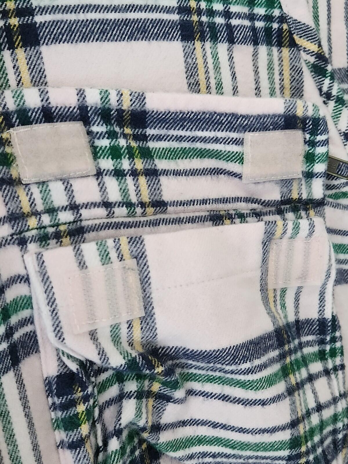 FW20 Supreme Tartan Flannel Cargo Vest size M Medium