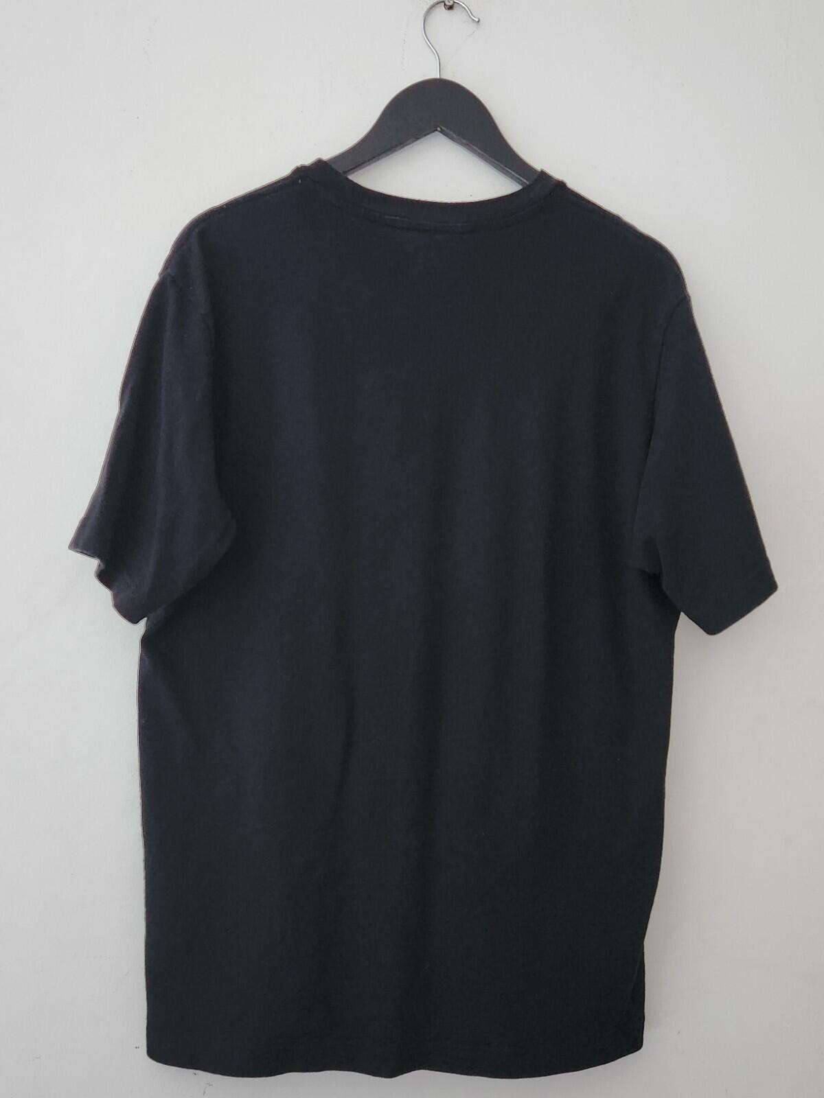 SS18 Supreme Gradient Arc Top Black Tee Size M Medium T-shirt Short Sleeve