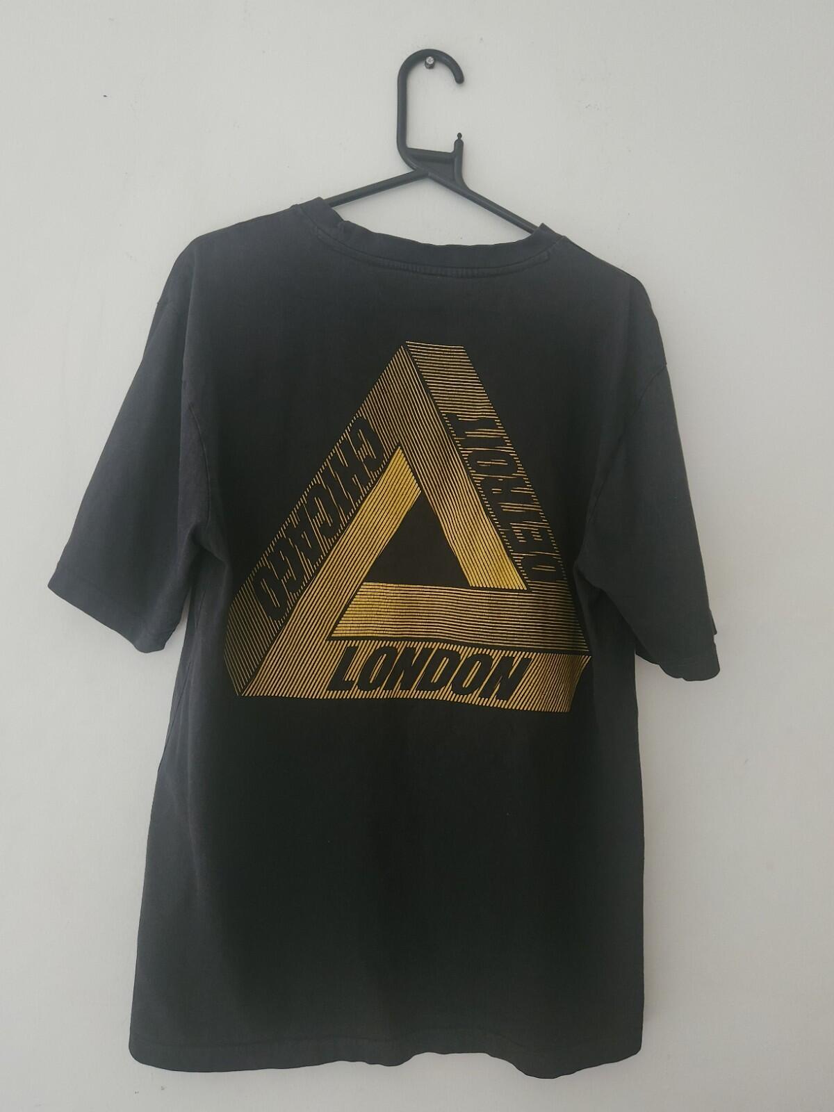 FW13 Palace Wax Label Tee M medium schwarz T-Shirt Triferg London Detroit Chicago