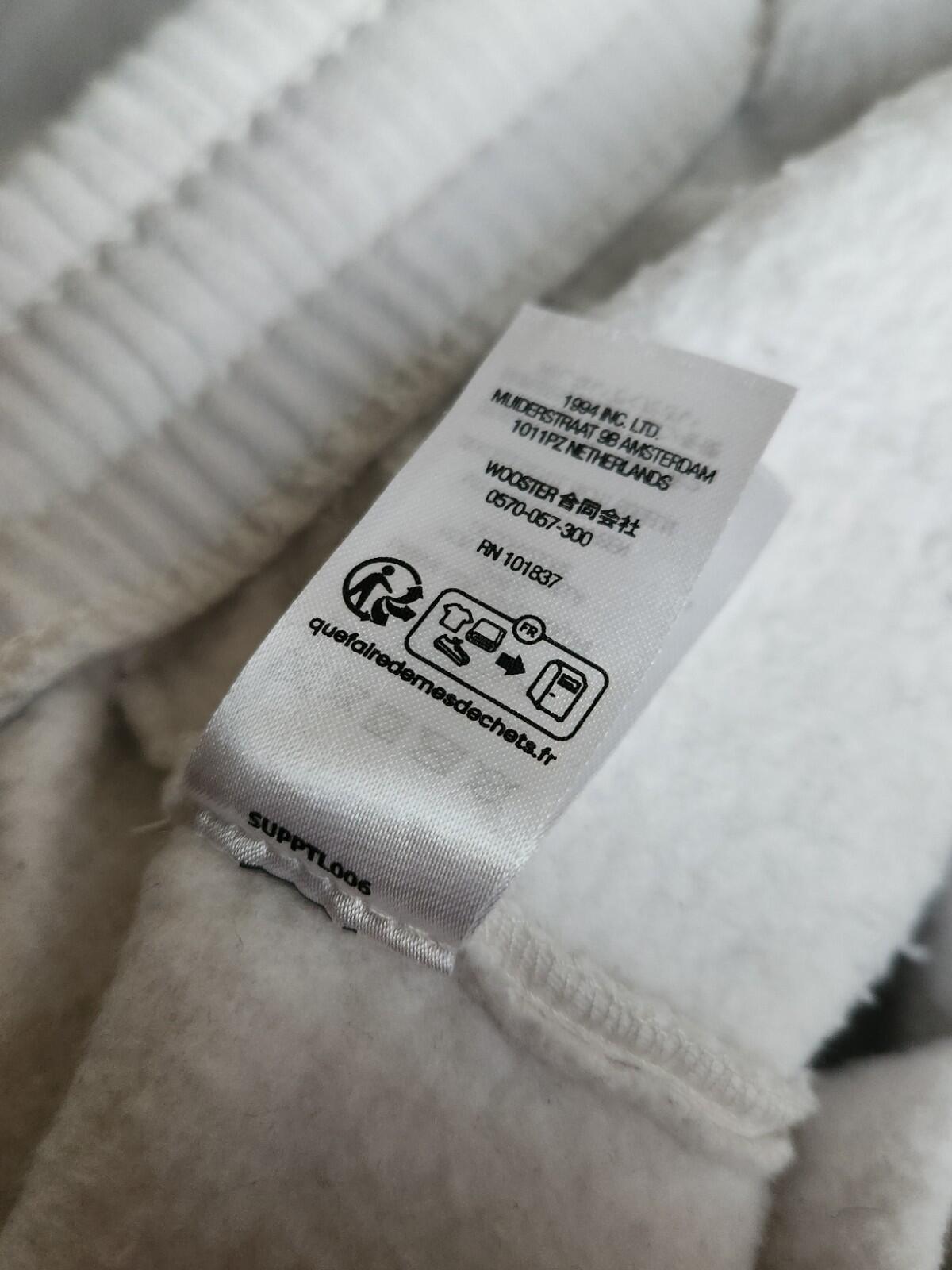 SS23 Supreme Small Box Baggy Cargo Shorts talla XL pantalón corto de chándal blanco