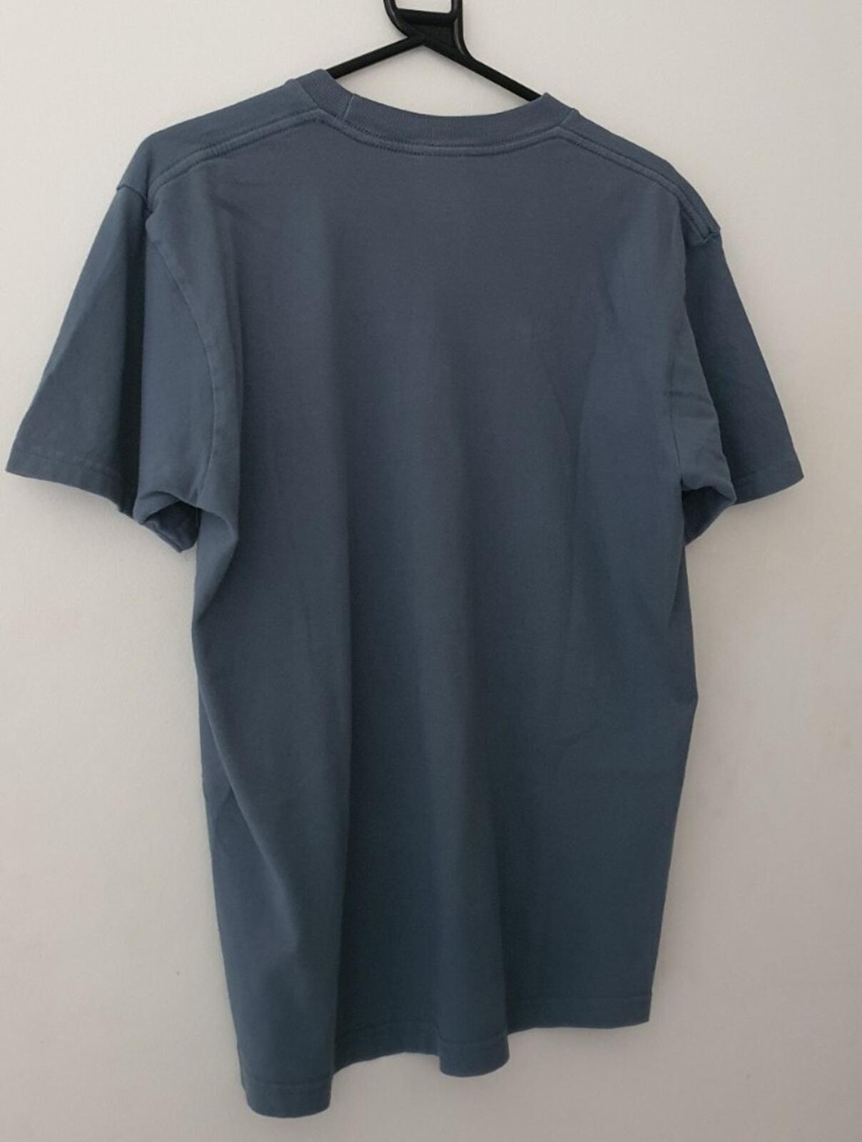 FW18 Supreme Smile Tee Größe M mittel Schieferblau T-Shirt