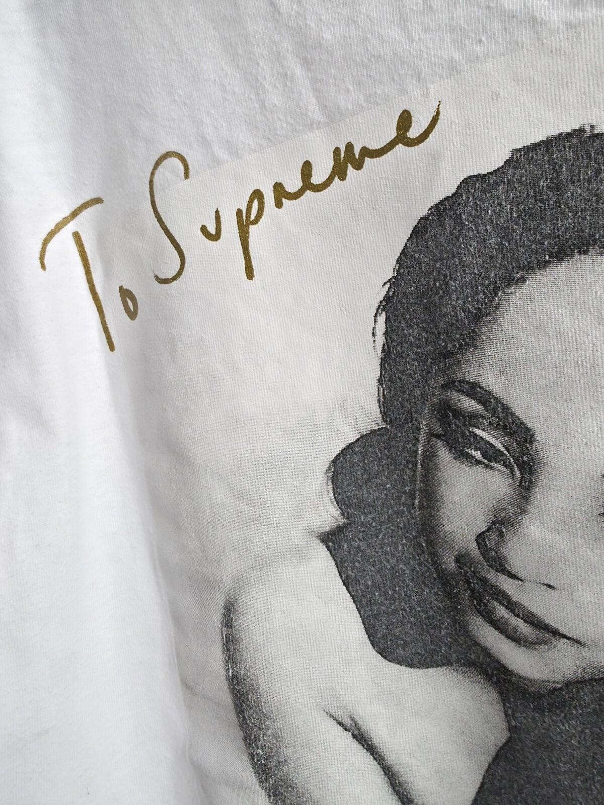 SS17 Supreme Sade Tee Blanca talla M
