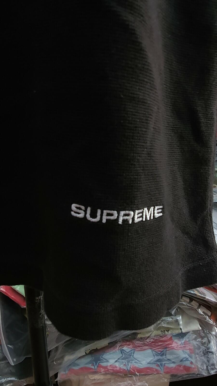 SS18 Supreme Waffle Ringer Tee Size L