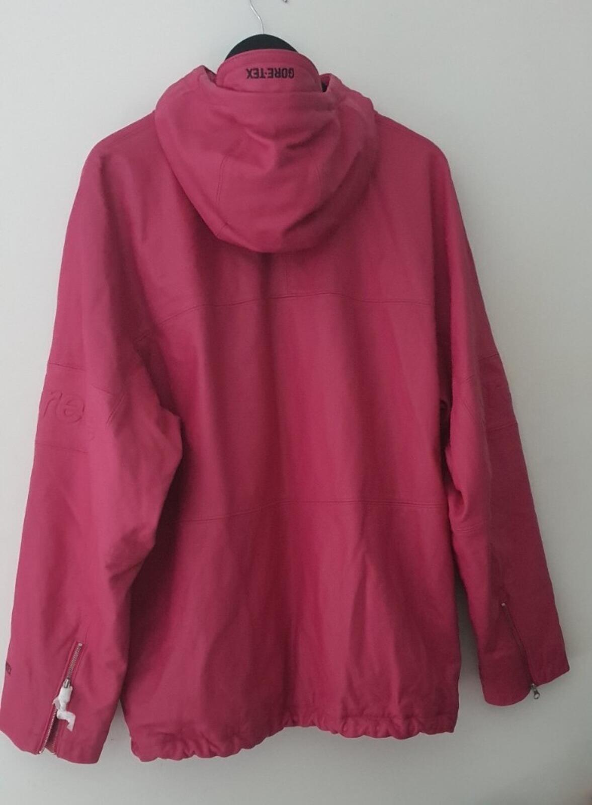 SS22 Supreme GORE-TEX leather jacket RRP $768 Size XL Magenta Pink Waterproof
