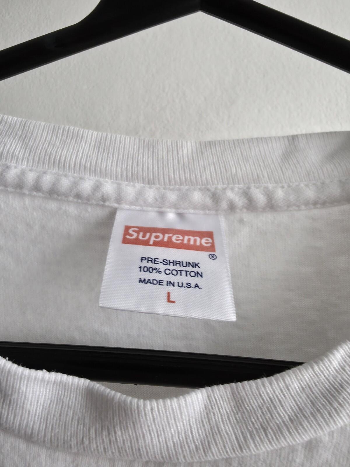 Camiseta SS16 Supreme Motion Blanca Talla L