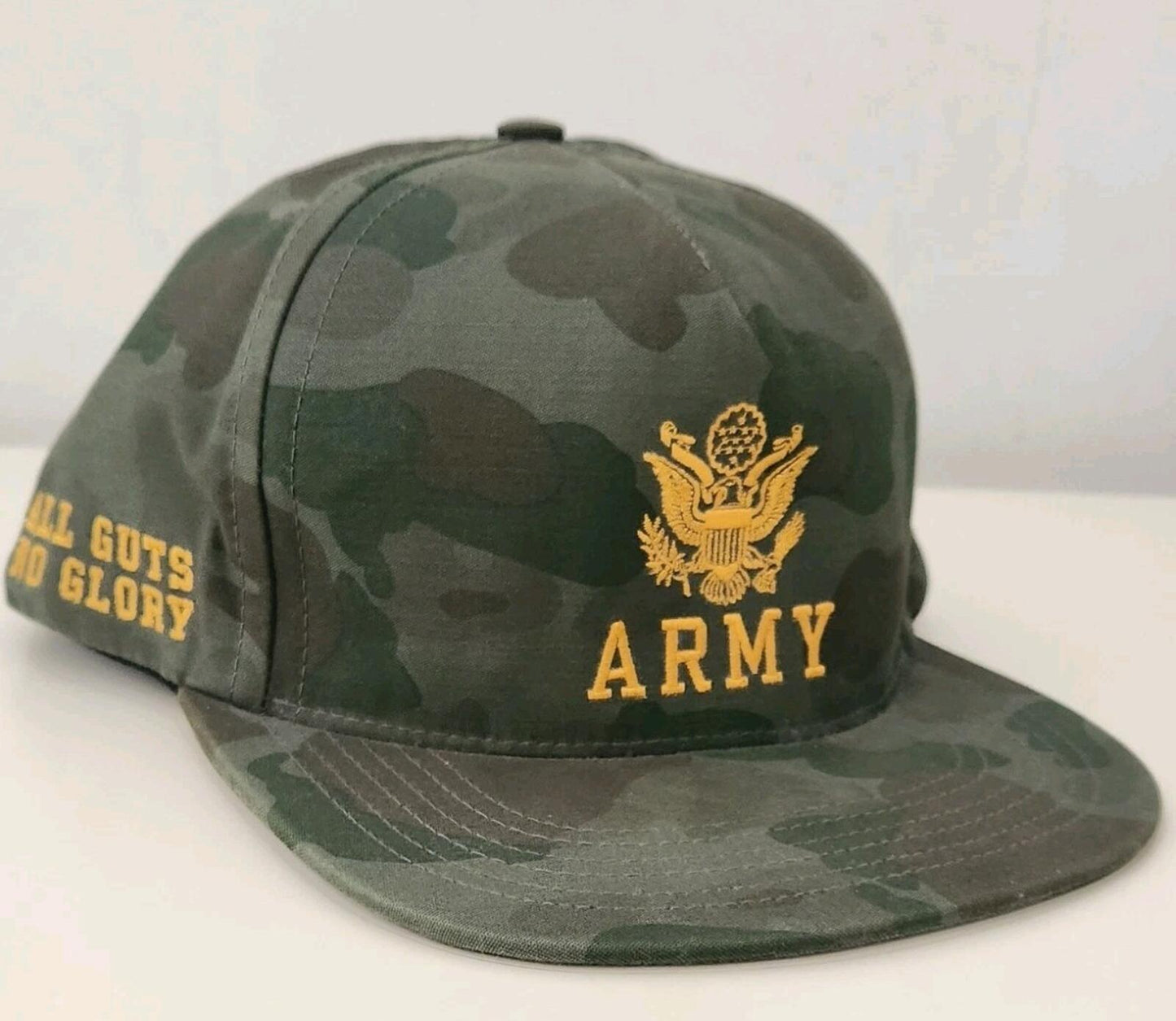 SS12 Supreme Army 5-panel Hat All Guts No Glory Cap 2012 Camo Vintage Rare Supny