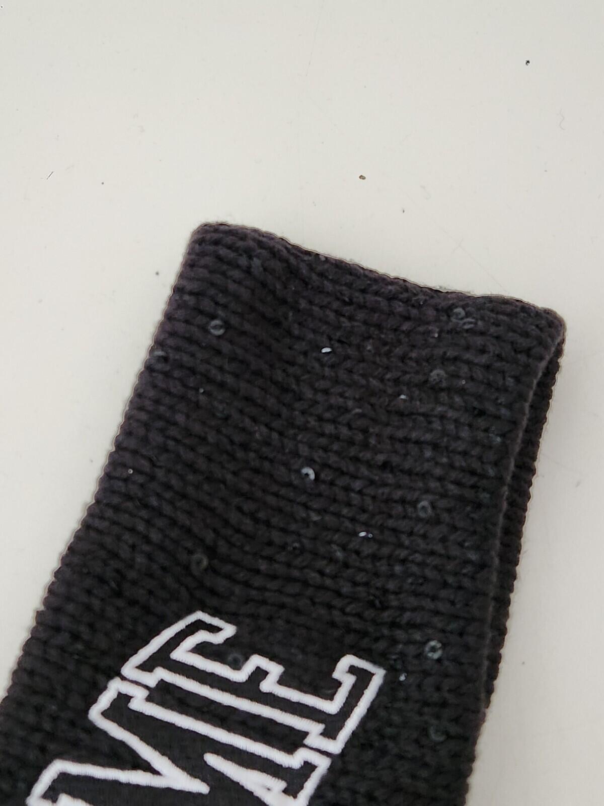 FW18 Supreme New Era Sequin Arc Logo Headband Black