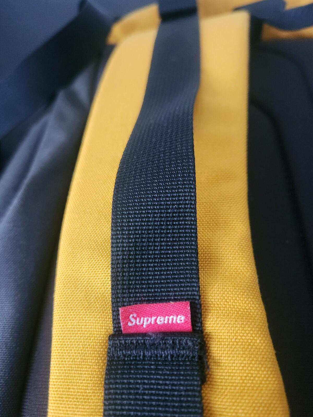 SS20 Supreme x The North Face RTG backpack Gold TNF bag 2 in 1 Water Resistant