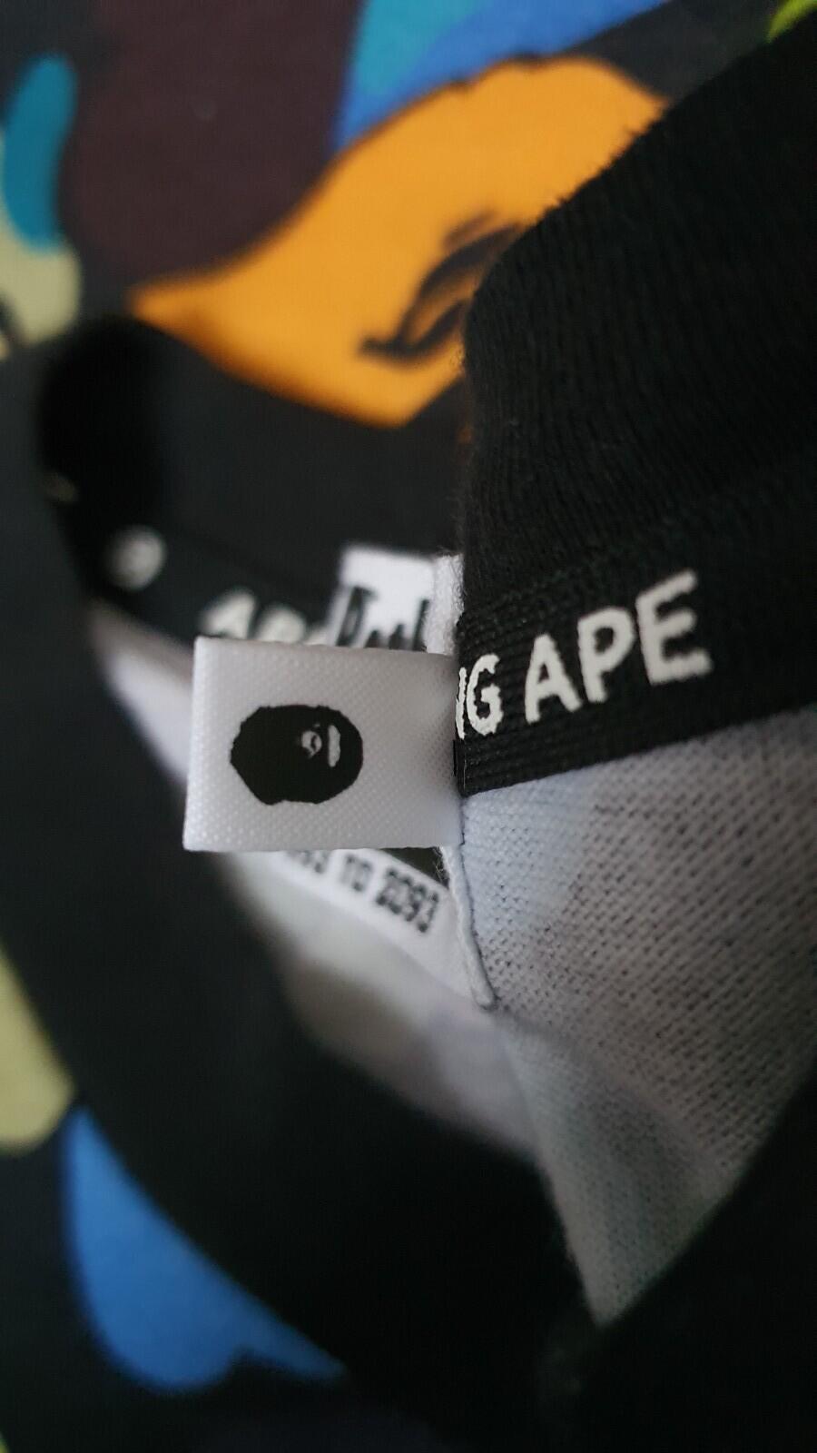 A Bathing Ape Bape Multi Camo Tee size M medium T-shirt BAPE made in Japan