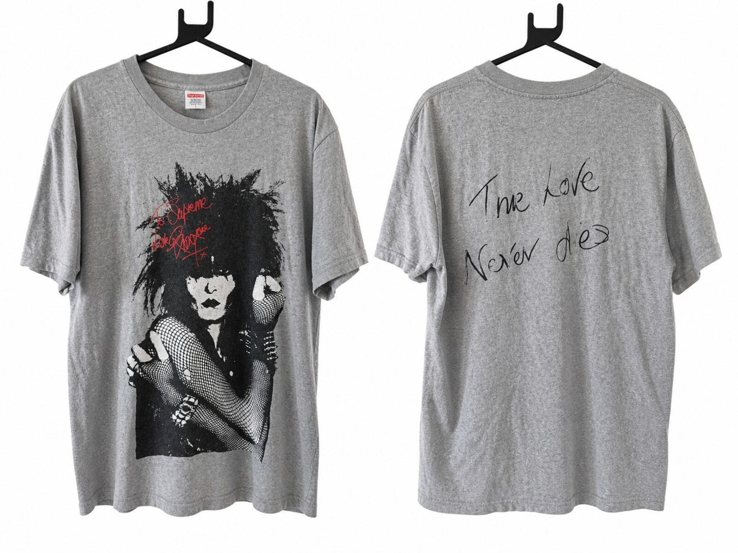 SS14 Supreme Siouxsie Tee Heather Grey Size L