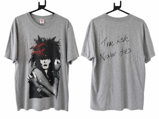 SS14 Supreme Siouxsie Tee Heather Grey Size L
