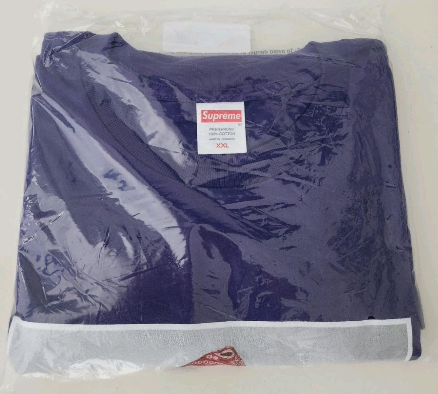 FW25 Supreme Playboy Carti Photo Tee Purple Size XXL